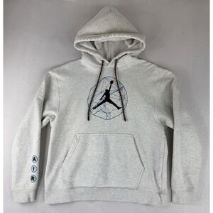 Nike Jordan Mountainside Jumpman Grey Hoodie Men's Medium DC9727-141